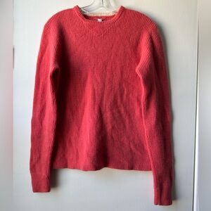 Fal Women's Cashmere Crew Neck Sweater - Pink